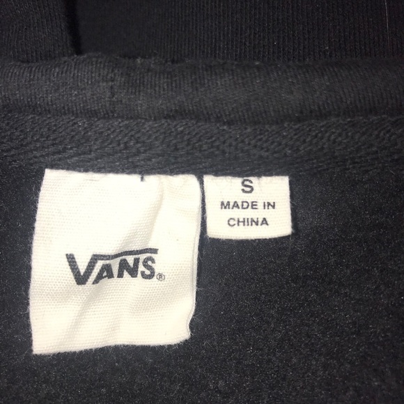 🦋VANS short zip up hoodie🦋 - Picture 5 of 6